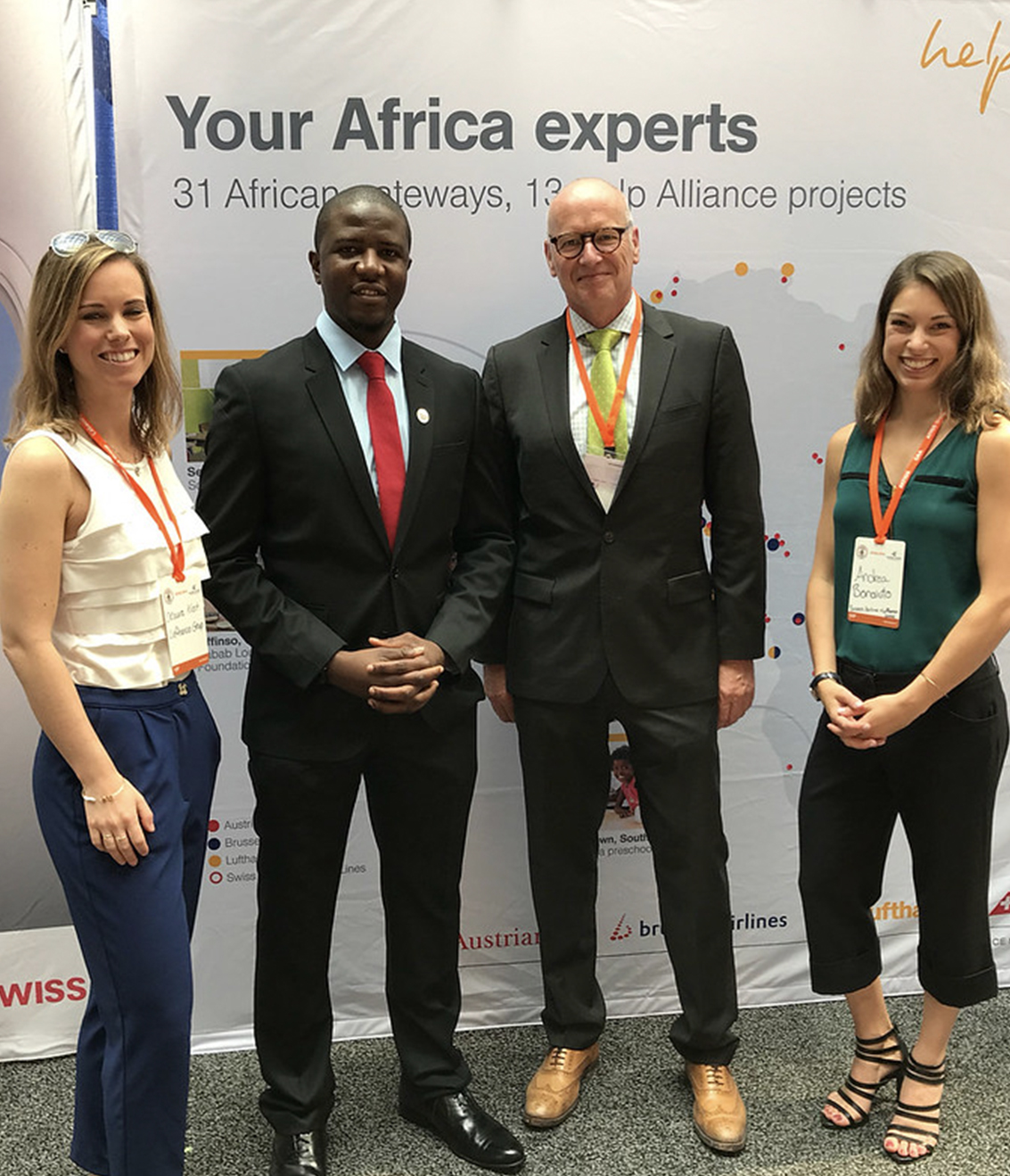 Bako Ambianda at the Africa Trade & Investment Global Summit (ATIGS) in Washington, DC.