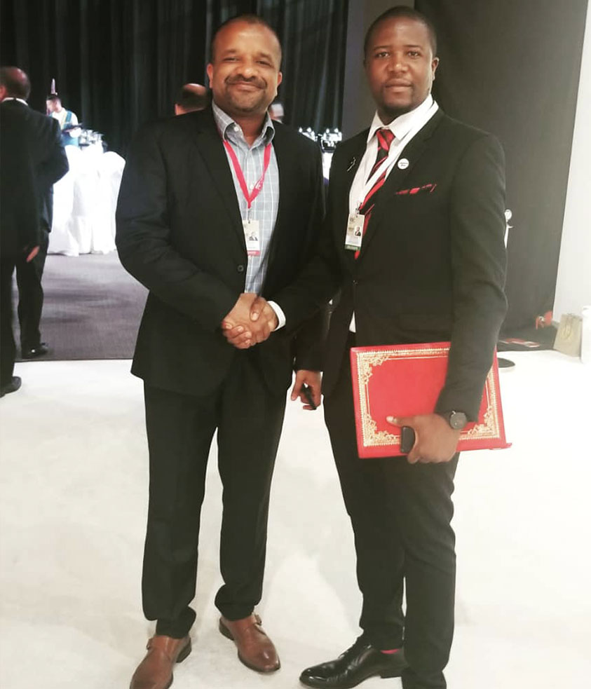 Bako Ambianda and Chris Folayan