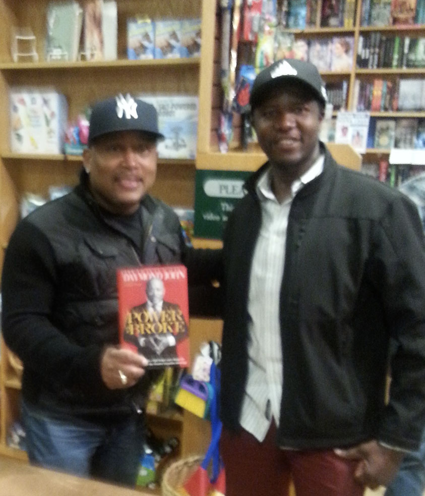 Bako Ambianda and Daymond John at SXSW Festival n Austin, Texas