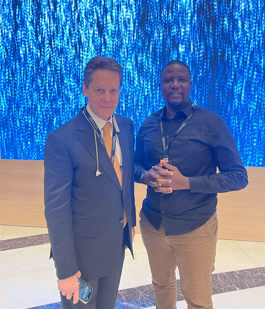 Bako Ambianda and Robert Friedland